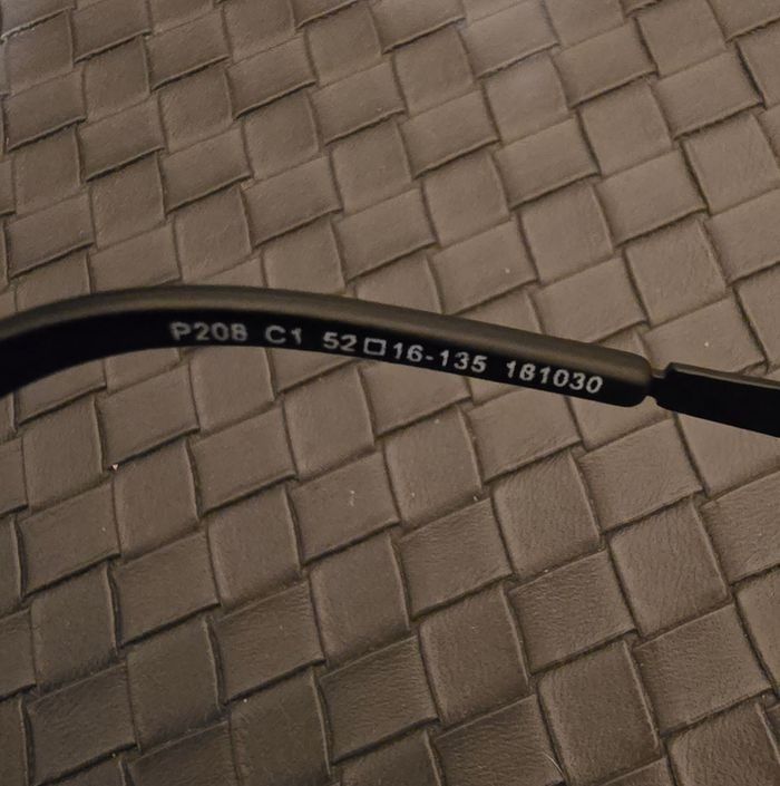 Monture de Lunettes de Vue IK Occhiali – Noire Design – Branches Découpées – Très Bon État - photo numéro 5