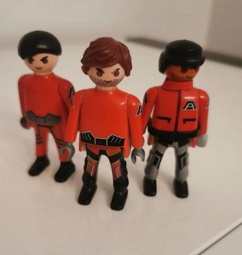 Playmobil lot personnage planète futur vaisseau