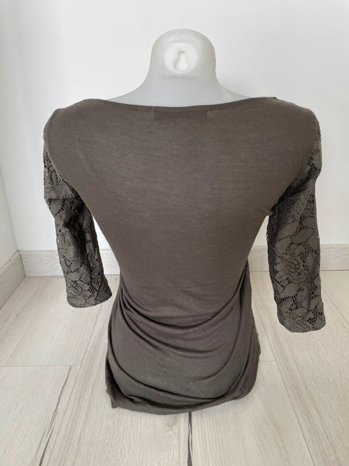 Haut t shirt Kaki S - photo numéro 2