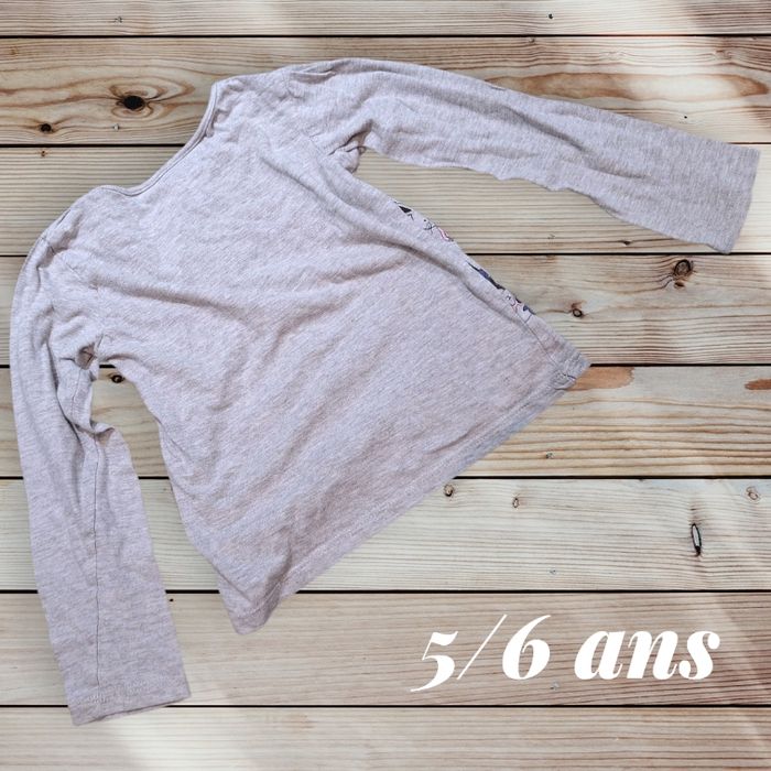 Haut manches longues imprimé lapins - photo numéro 2