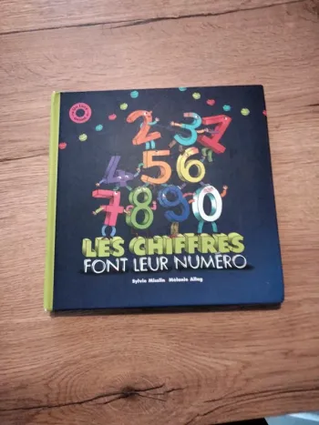 Livre interactif sur les chiffres.