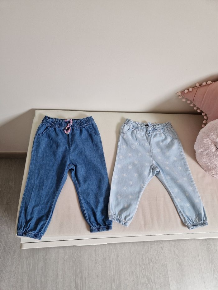 Lot 2 pantalons 🎀 18 mois
