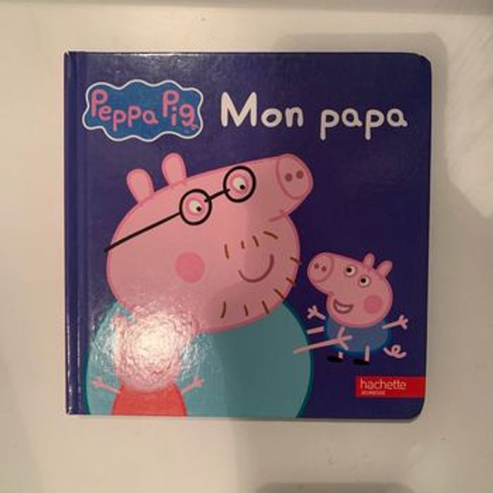 Livre peppa pig et le papa