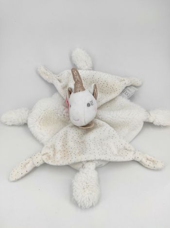 Doudou Licorne Or Bn3275 Doudou et Compagnie