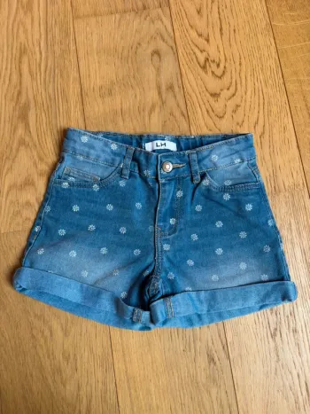 Short en jean La Halle 8 ans
