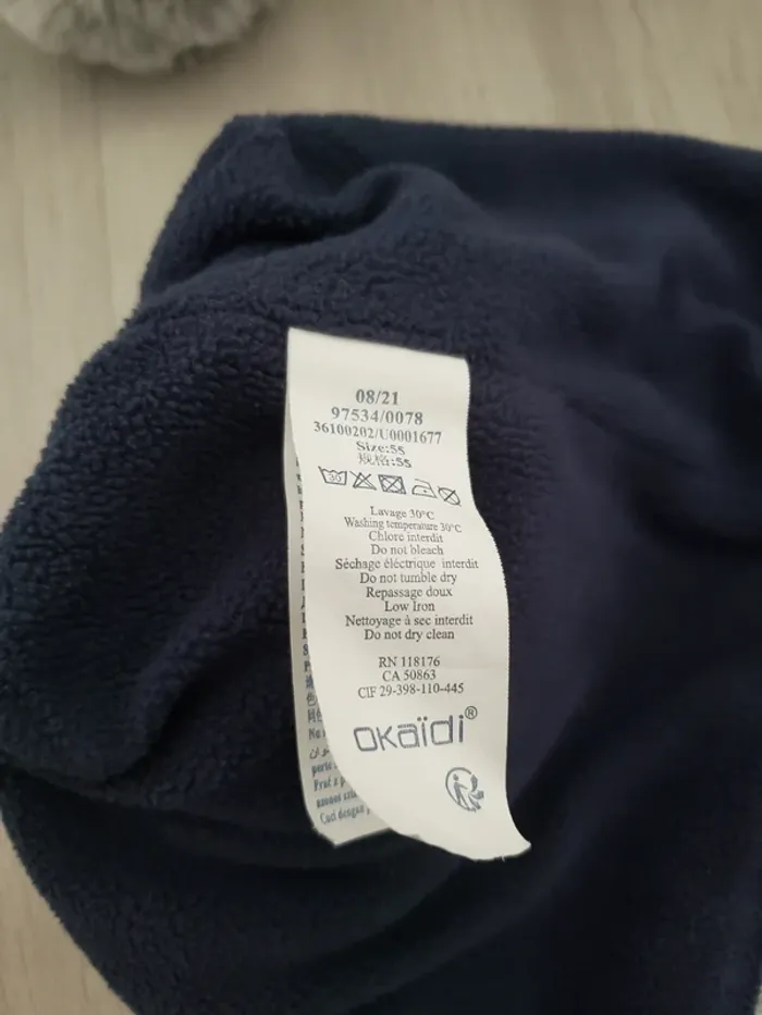 Bonnet okaïdi avec 2 pompons - photo numéro 4