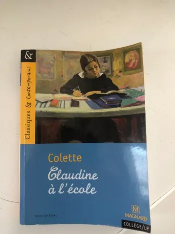 Livre Colette Claudine à l’école