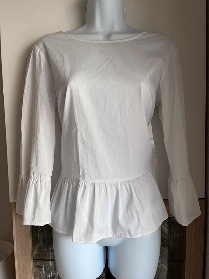 Blouse etam à froufrou neuve - photo numéro 2