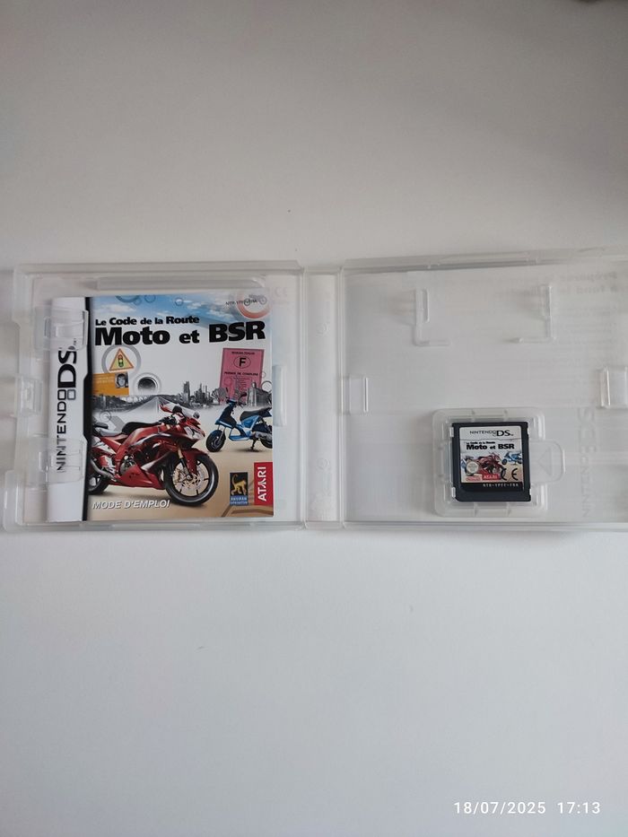 Jeu DS le code de la route moto et BSR - photo numéro 3