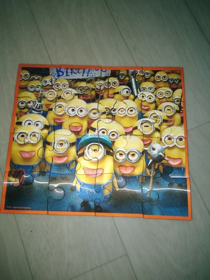 Puzzle 16 pièces aimanté