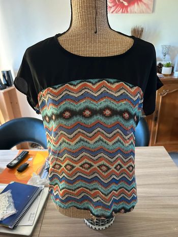 Blouse transparente via28