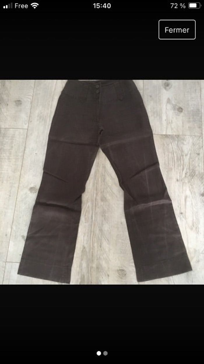 Pantalon lin