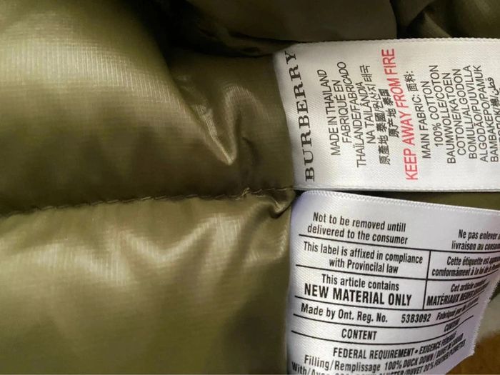 Beau manteau 18 mois burberry - photo numéro 6