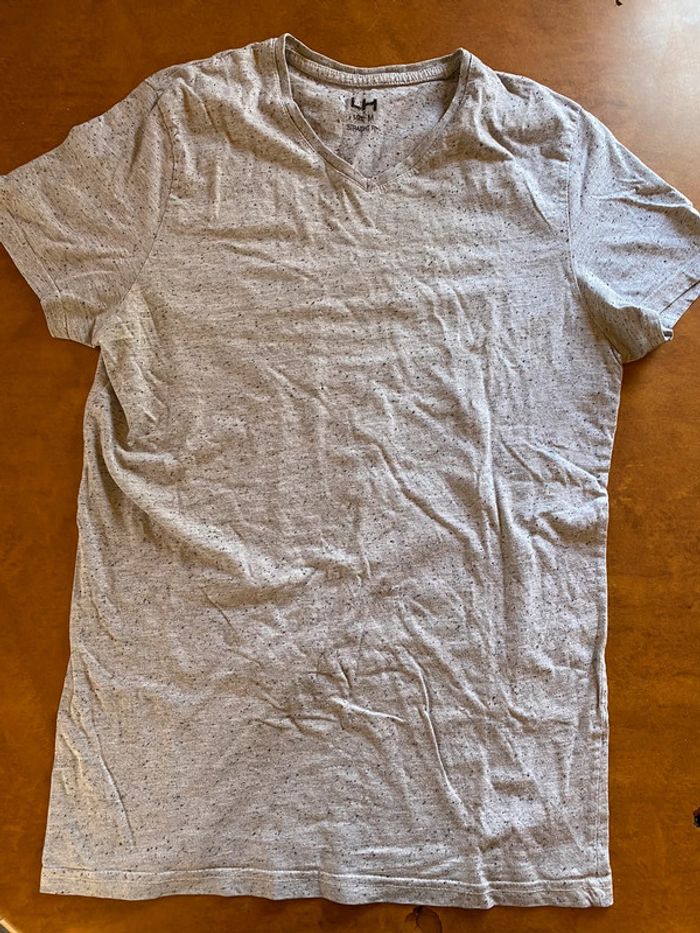 T shirt uni gris