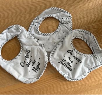 Lot de 3 bavoirs - Gemo