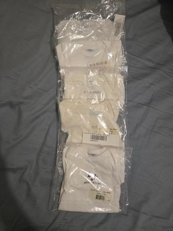 Lot de 5 bodies body neuf fille