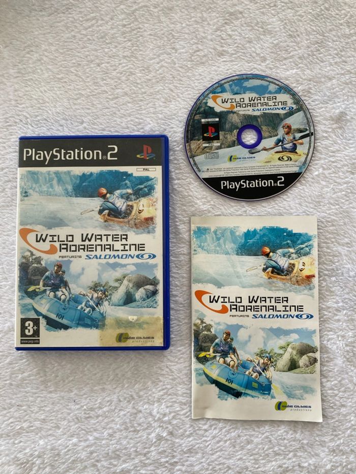 Jeu PS2 Wild water adrenaline