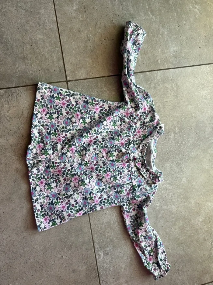 Ensemble haut et pantalon fille Plus 18mois - photo numéro 4