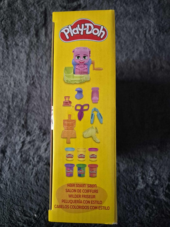 Play-Doh Salon de Coiffure, Coffret avec 6 Pots de Pâte à Modeler - photo numéro 3