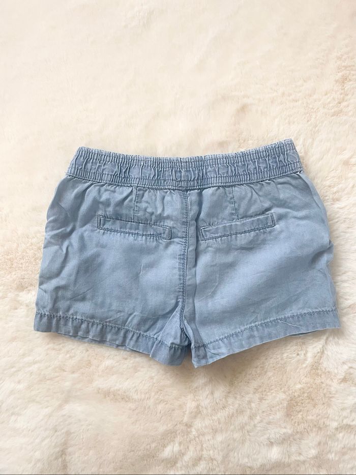 Lot de deux shorts bleus 5 ans - photo numéro 10