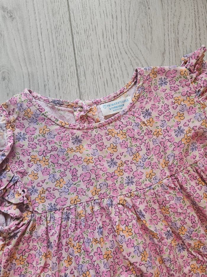 Robe manches courte liberty primark 6/7 ans - photo numéro 3
