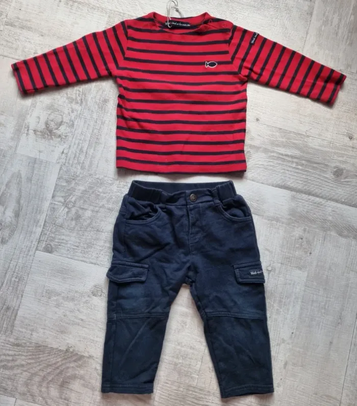 Ensemble 18 mois garçon