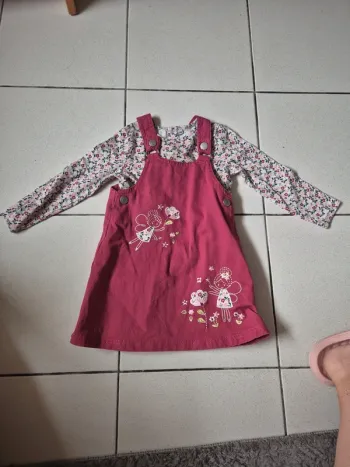 Ensemble robe tee shirt manches longues