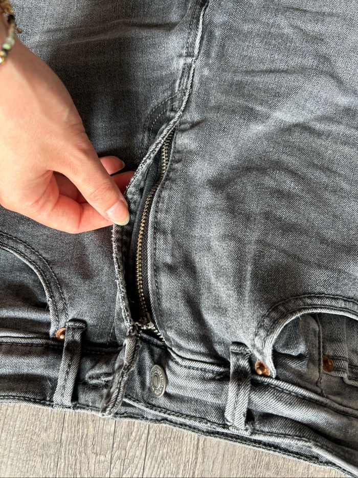 Jean Skinny gris foncé - photo numéro 4