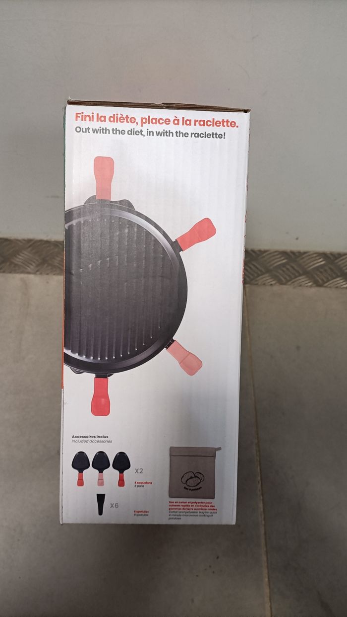 Set à raclette Livoo x Marmiton 6 personnes - photo numéro 2