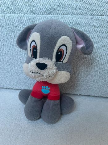 Peluche chien la belle et le clochard