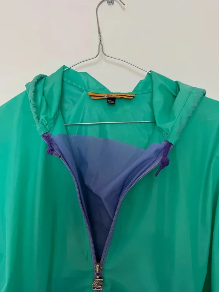 Veste de pluie K-Way enfant unisexe taille 12 ans très bon état - photo numéro 4