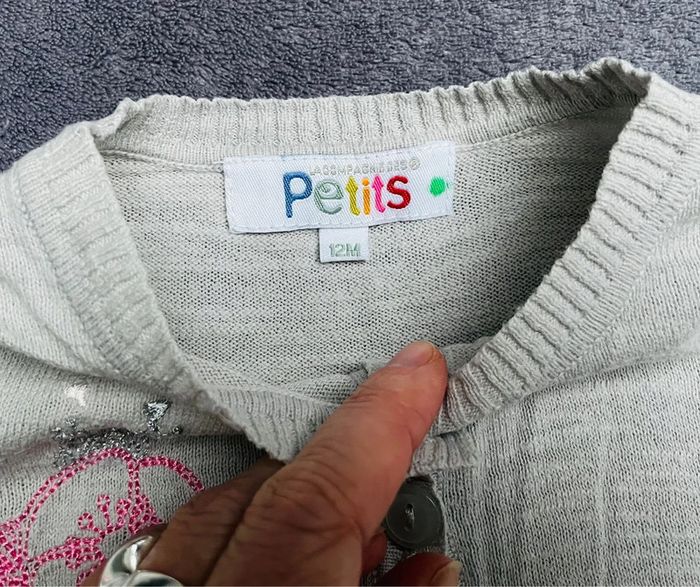 Gilet fille 12 mois - photo numéro 3