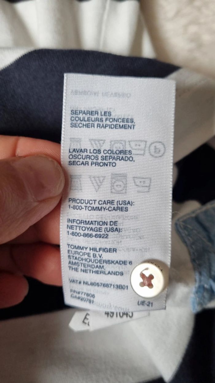 Polo à rayures Tommy Hilfiger - photo numéro 10