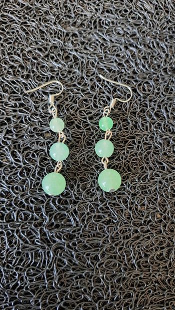 Boucles d'oreilles pierre aventurine