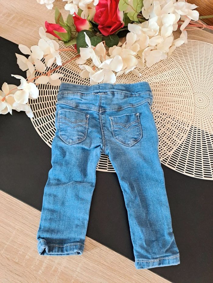 Jeans, taille 12 mois, marque tape à l'œil - photo numéro 3