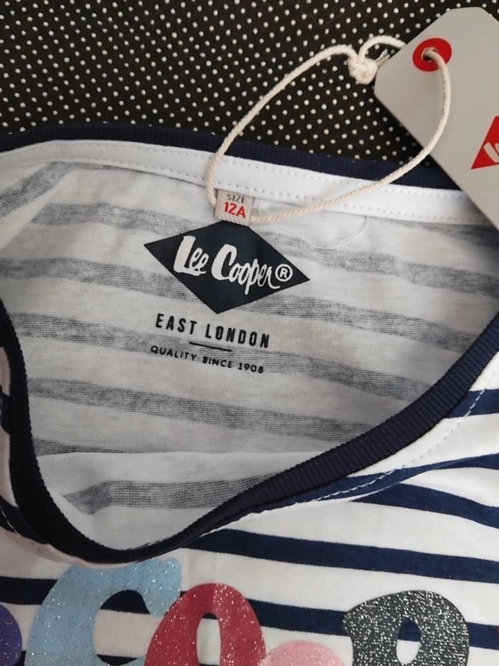 Tee-shirt Lee Cooper fille, 12 ans - photo numéro 4