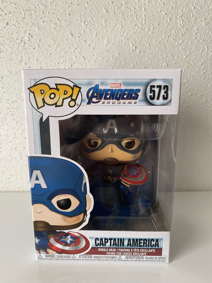 Pop figurine avenger capitaine america 573