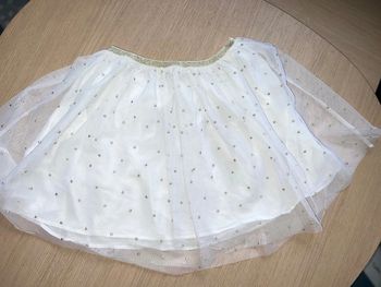 Jupe en voilage tulle Noël fête cérémonie mariage taille 14 ans tape à l’œil fille