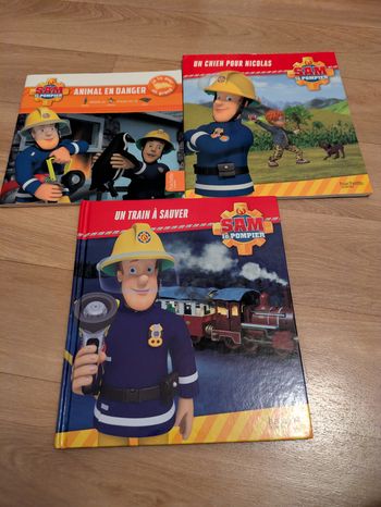 Livres sam le pompier