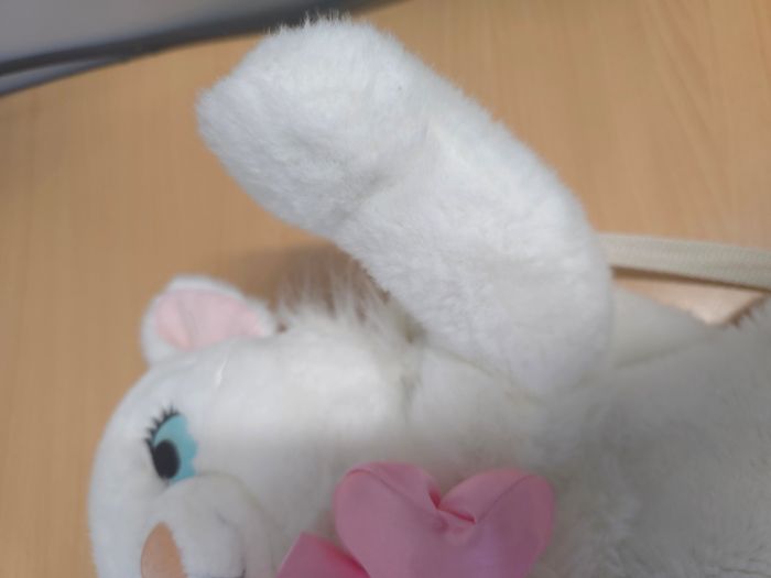 Peluche Sac / Bag Plush Disney Les Aristochats Marie The Aristocats Vintage - photo numéro 4