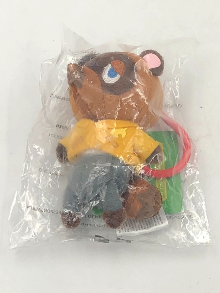Peluche porte clé Nintendo Animal Crossing Tom Nook neuf