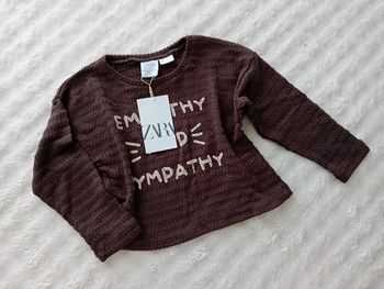 Haut ajouré neuf 3/4ans Zara 🤎🖤