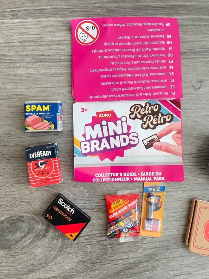 Lot de Mini Brands Foodies & Rétro - photo numéro 2