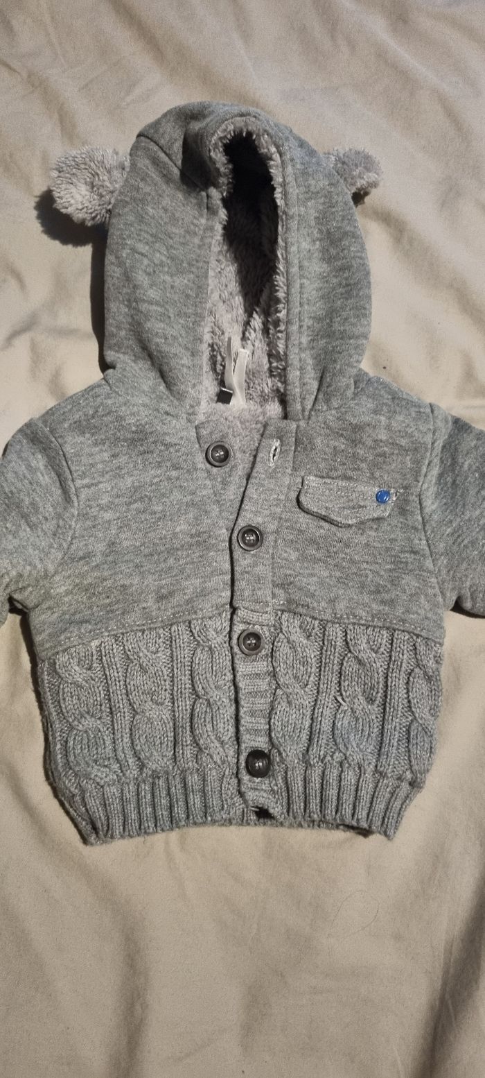 Gilet fourré 1 mois