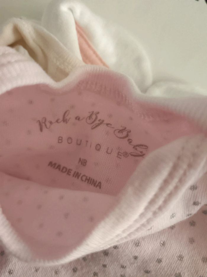 🌞 lot de 3 bodies naissance obaibi Disney - photo numéro 7