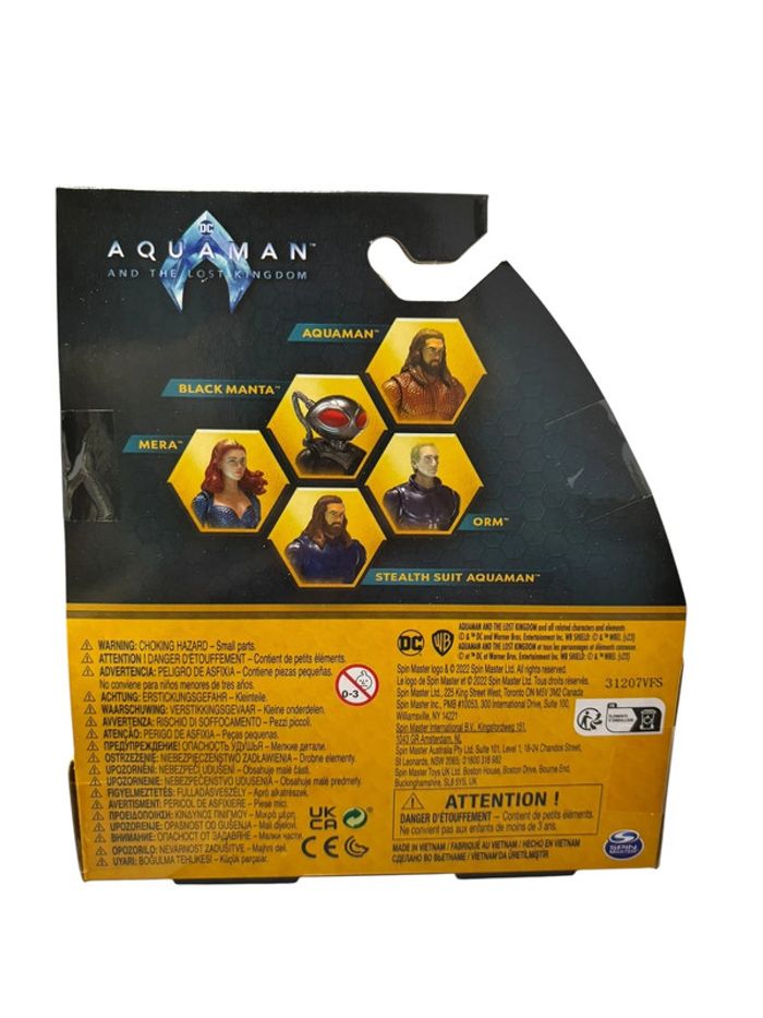 Figurine Dc Comics Aquaman And The Lost Kingdom Orm Spin Master neuf - photo numéro 2
