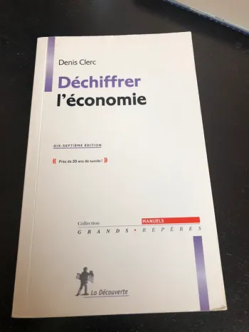Livre « déchiffrer l’économie » de Denis Clerc