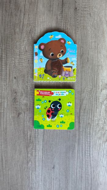 Lot livres cartonnés