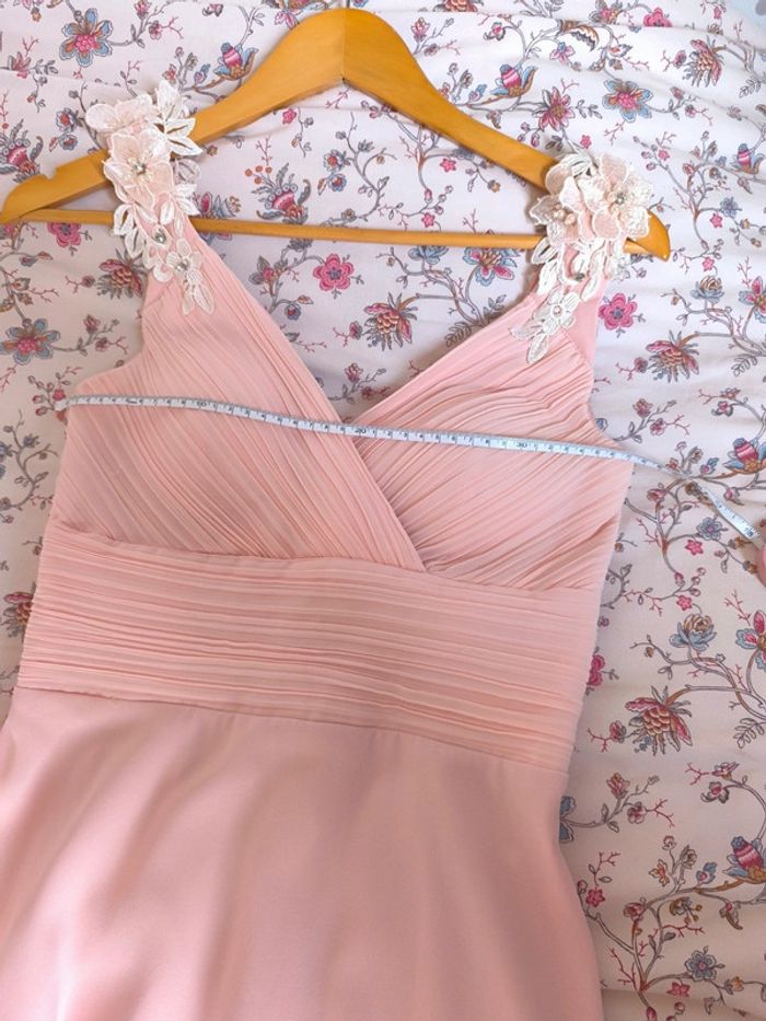 Très belle robe de cérémonie taille 38- 40 en très bon état - photo numéro 8
