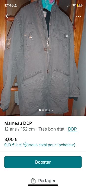 Manteau ddp 